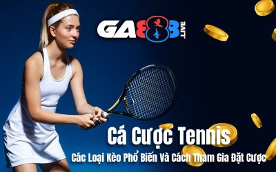 Cá Cược Tennis – Các Loại Kèo Phổ Biến Và Cách Tham Gia Đặt Cược