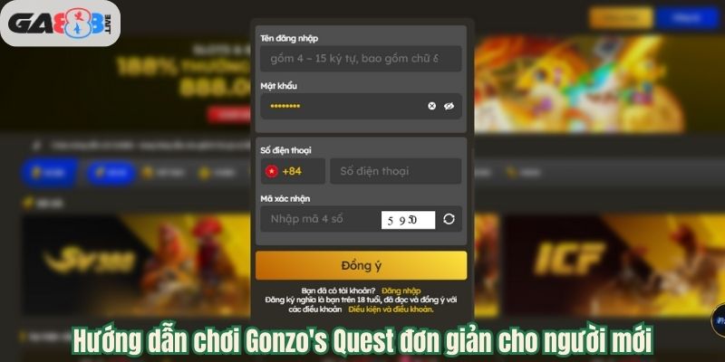 Hướng dẫn chơi Gonzo's Quest đơn giản cho người mới