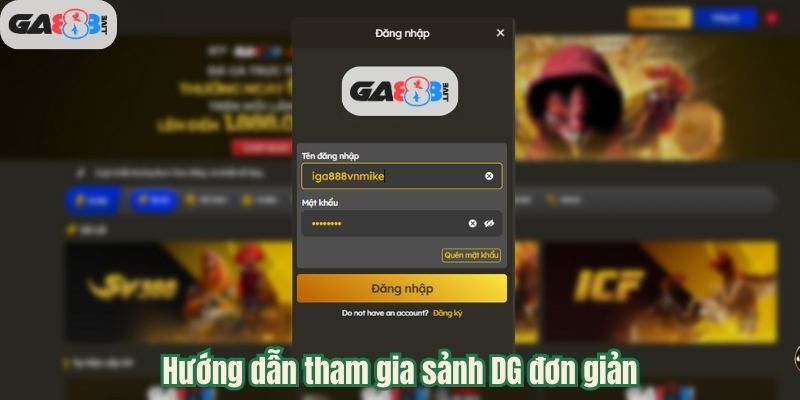 Hướng dẫn tham gia Casino trực tuyến DG đơn giản